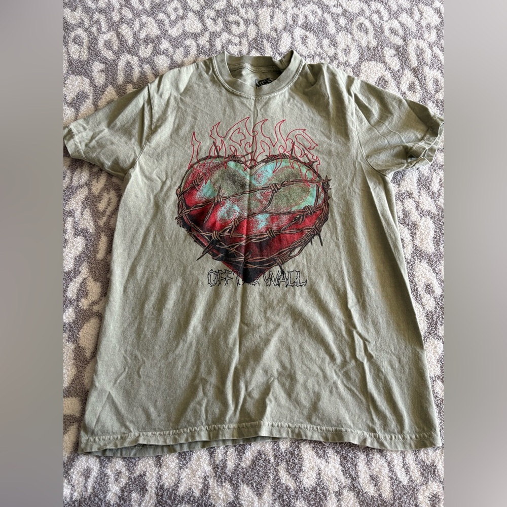 vans valentines graphic tee